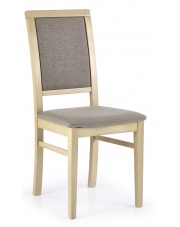 Eleganckie krzesło drewniane SYLWEK 1 dąb sonoma