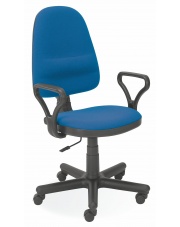 Krzesło obrotowe do biura BRAVO niebieskie