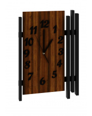 Drewniany zegar ścienny Primo